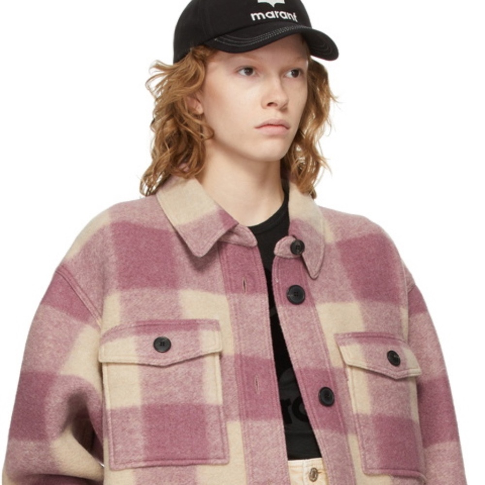 Isabel Marant Etoile Wool-Blend Shacket - Size FR 36